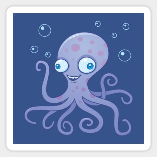 Silly Octopus Sticker